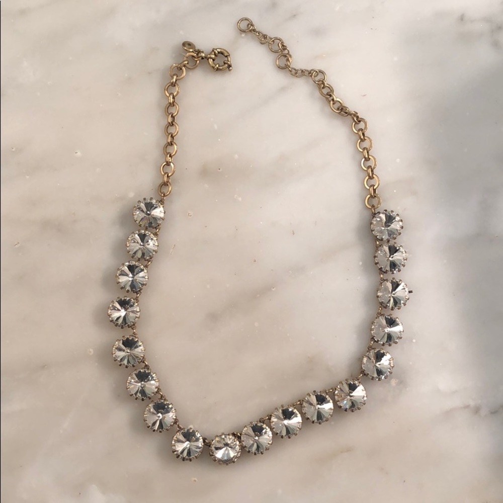 J Crew diamond necklace